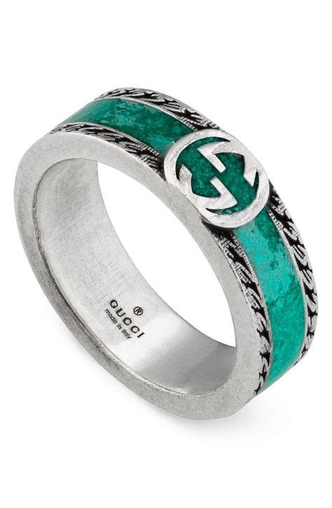 turquoise gucci ring|gucci interlocking g.